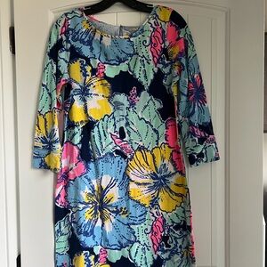 Lilly Pulitzer Floral Pima Cotton Dress